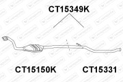 CT15349K Katalyzátor VENEPORTE