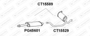 CT15589 Střední tlumič výfuku VENEPORTE