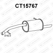 CT15767 Zadní tlumič výfuku VENEPORTE