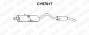 CY57017 Zadní tlumič výfuku VENEPORTE