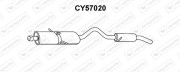 CY57020 Zadní tlumič výfuku VENEPORTE