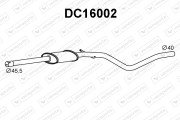 DC16002 Predni tlumic vyfuku VENEPORTE