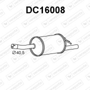 DC16008 Zadní tlumič výfuku VENEPORTE