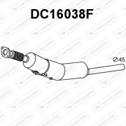 DC16038F Filtr pevnych castic, vyfukovy system VENEPORTE