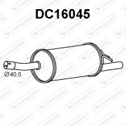 DC16045 Zadní tlumič výfuku VENEPORTE