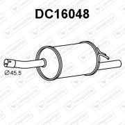 DC16048 Zadní tlumič výfuku VENEPORTE