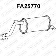 FA25770 Zadní tlumič výfuku VENEPORTE