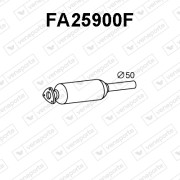 FA25900F Filtr pevnych castic, vyfukovy system VENEPORTE