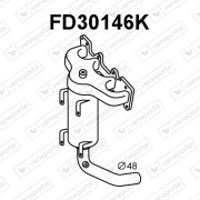 FD30146K Katalyzator na sbernem potrubi VENEPORTE