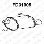 FD31005 Zadní tlumič výfuku VENEPORTE