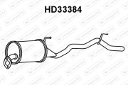 HD33384 Zadní tlumič výfuku VENEPORTE