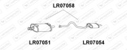 LR07058 Zadní tlumič výfuku VENEPORTE