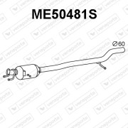 ME50481S Filtr pevnych castic, vyfukovy system VENEPORTE