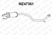 MZ47361 Predni tlumic vyfuku VENEPORTE