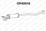 OP40416 Predni tlumic vyfuku VENEPORTE