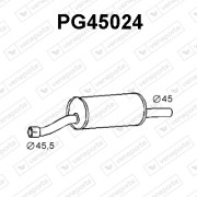 PG45024 Predni tlumic vyfuku VENEPORTE