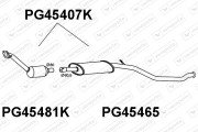 PG45407K Katalyzátor VENEPORTE