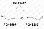 PG45417 Predni tlumic vyfuku VENEPORTE