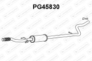 PG45830 Predni tlumic vyfuku VENEPORTE