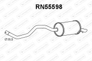 RN55598 Zadní tlumič výfuku VENEPORTE