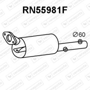 RN55981F Filtr pevnych castic, vyfukovy system VENEPORTE