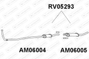 RV05293 Zadní tlumič výfuku VENEPORTE