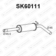 SK60111 Predni tlumic vyfuku VENEPORTE