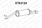 ST63124 Zadní tlumič výfuku VENEPORTE