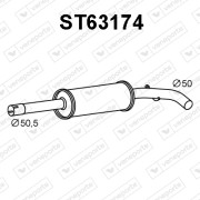 ST63174 Predni tlumic vyfuku VENEPORTE