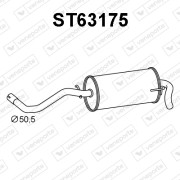 ST63175 Zadní tlumič výfuku VENEPORTE