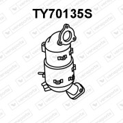 TY70135S Filtr pevnych castic, vyfukovy system VENEPORTE