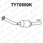 TY70500K Katalyzátor VENEPORTE