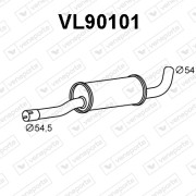 VL90101 Střední tlumič výfuku VENEPORTE