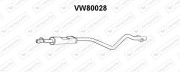 VW80028 Predni tlumic vyfuku VENEPORTE