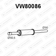 VW80086 Predni tlumic vyfuku VENEPORTE