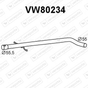 VW80234 Výfuková trubka VENEPORTE