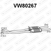 VW80267 Predni tlumic vyfuku VENEPORTE