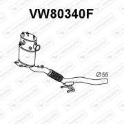 VW80340F Filtr pevnych castic, vyfukovy system VENEPORTE