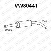 VW80441 Predni tlumic vyfuku VENEPORTE