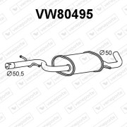 VW80495 Predni tlumic vyfuku VENEPORTE