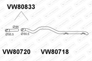 VW80833 Predni tlumic vyfuku VENEPORTE