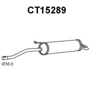 CT15289 Zadní tlumič výfuku VENEPORTE