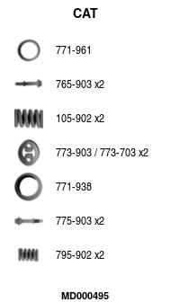 MD000495 Katalyzátor FA1