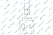 641163 Sada kloubů, hnací hřídel GSP