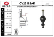 CV22182AK Sada kloubů, hnací hřídel EAI