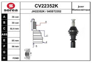 CV22352K Sada kloubů, hnací hřídel EAI