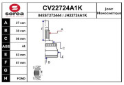 CV22724A1K Sada kloubů, hnací hřídel EAI