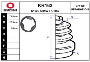 KR162 Sada měchů, hnací hřídel EAI