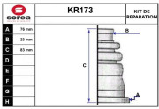 KR173 Sada měchů, hnací hřídel EAI