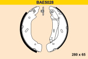 BAE5028 Sada brzdových čelistí BARUM